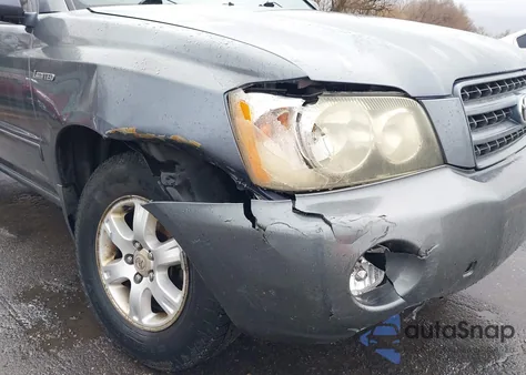 2003 Toyota Highlander Limited V6 from USA, damaged, VIN JTEHF21AX30144630